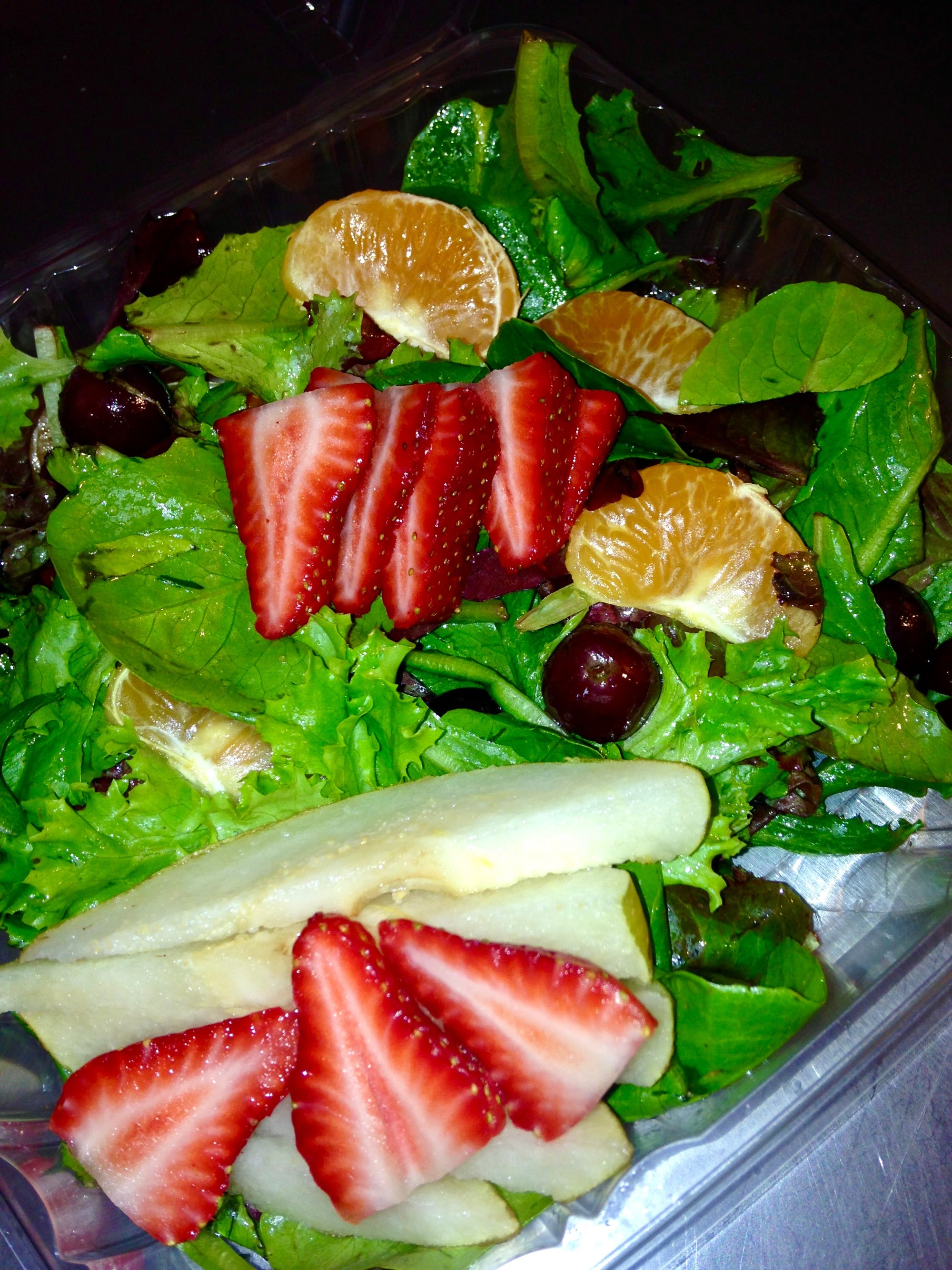 Savory fruit salad