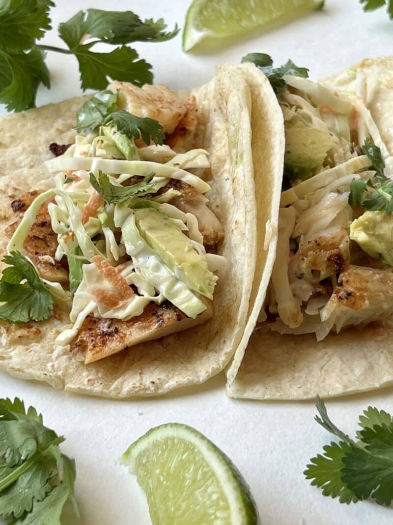 GRILLED FISH TACOS