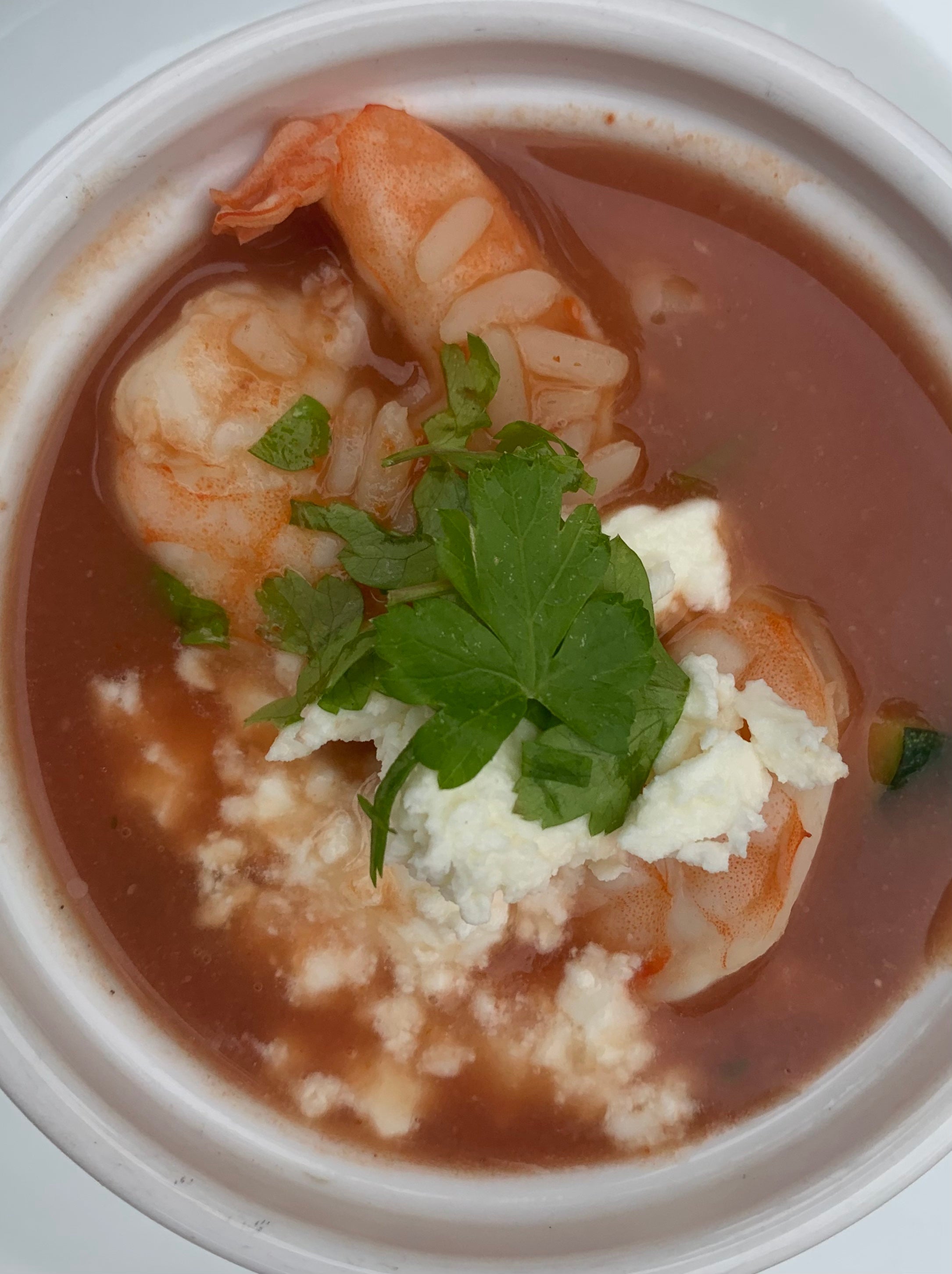 Simple Shrimp Soup