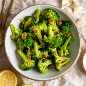 LEMON GARLIC BROCCOLI