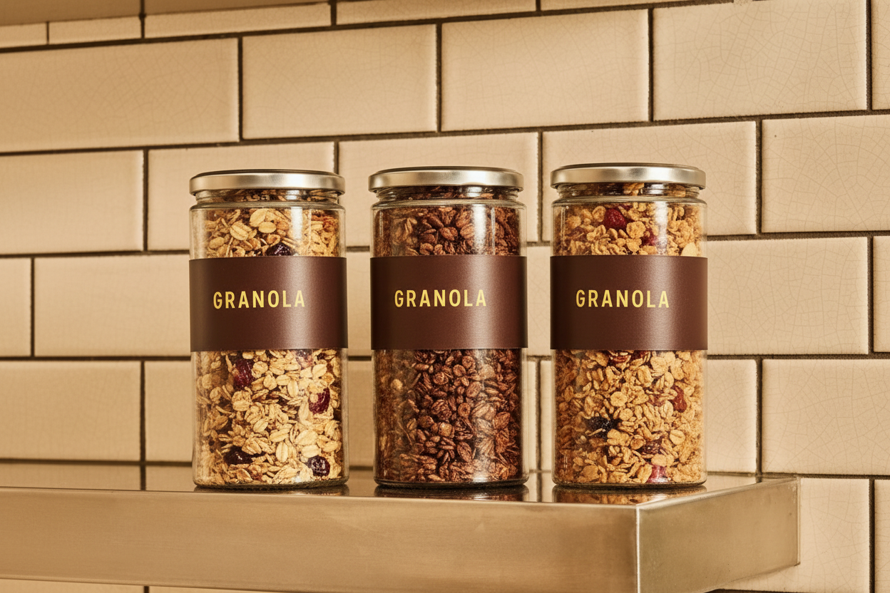 HOMEMADE GRANOLA