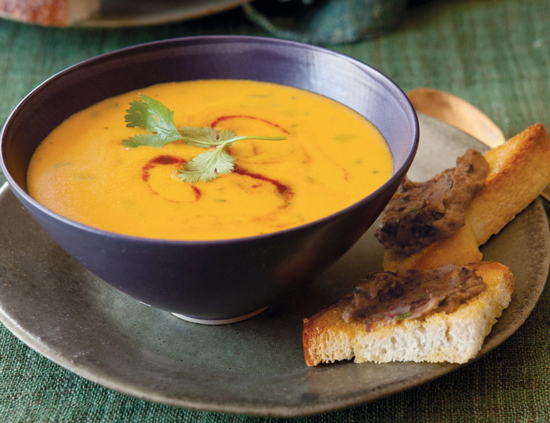 Creamy Mexican Carrot Soup