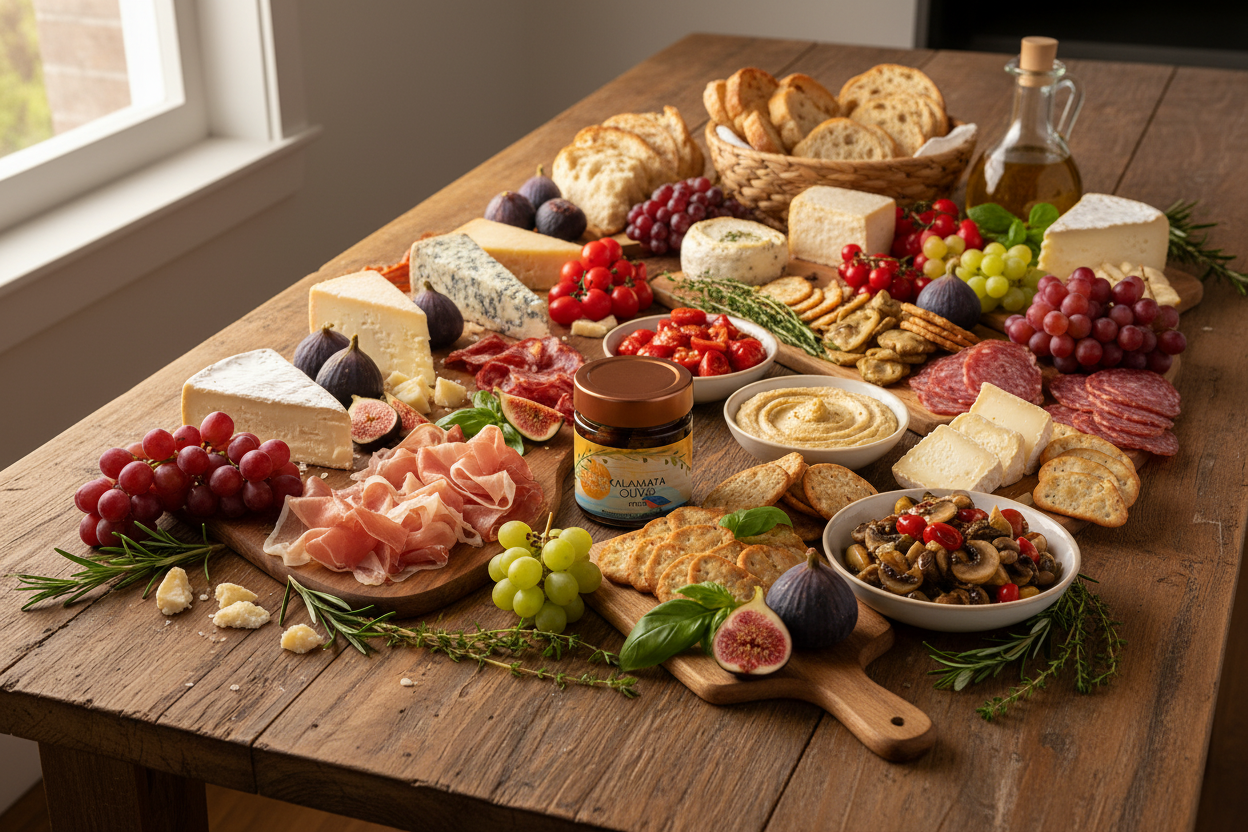 Beyond The Olive Kalamata Olives – Mediterranean Table Spread