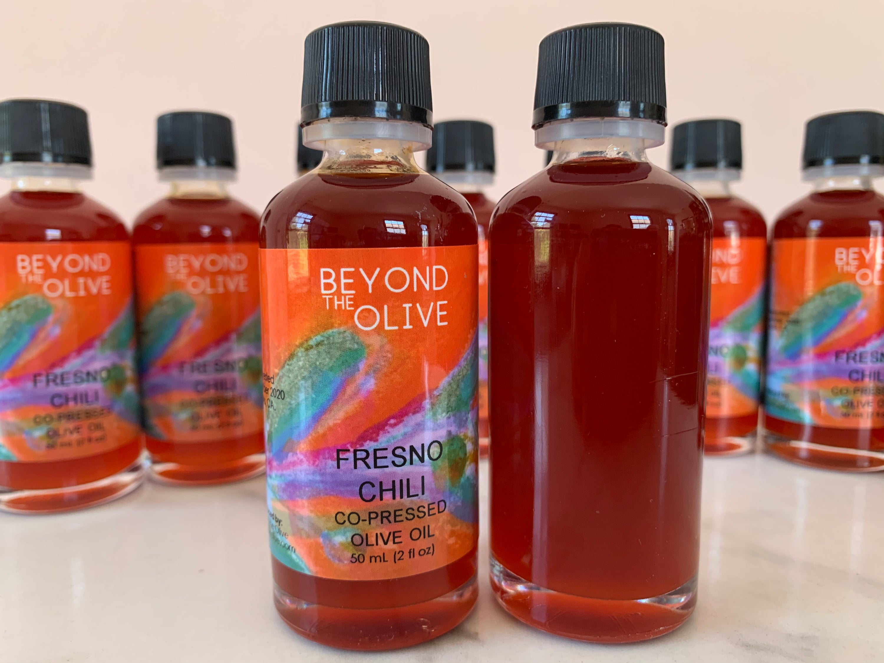 Fresno Chili Crushed Olive Oil